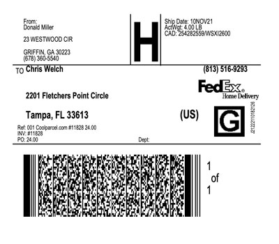 Print Shipping Label Print Shipping Label